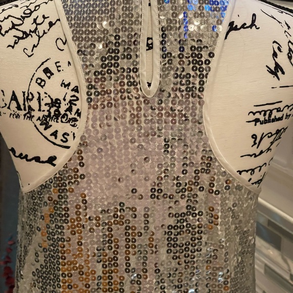 Beautiful sequins dress sleeveless - Picture 3 of 6